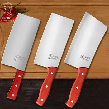 Golden lady bucătărie din oțel inoxidabil os cuțit cuțit cuțit cuțit de tocare carne cutit feliere diverse