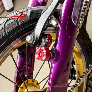 Bicicleta V Frână Extinde Converter 20in-451 Cadru de Aluminiu V Adaptor de Frână Extensia de Frână Extinde Converte Adaptor Extensie