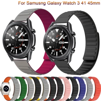 Silicon 22MM Mansete Pentru Samsung Galaxy Watch 3 41mm 45mm Viteze S3 Galaxy Watch 42mm 46mm Bratara Pentru Huawei GT Curea Correa