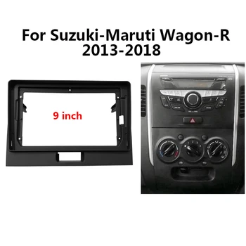 2 Din Radio Auto Frame Kit Pentru Suzuki-Maruti Wagon-R Auto Stereo CD/DVD de Bord Fascia Montați Panoul Ornamental Bezel Masca