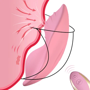 Portabil Pantalon Vibrator Stimulator Clitoridian fără Fir Control de la Distanță 9 Moduri de Jucarii Sexuale pentru Femei Portabil Invizibil Vibratoare Ou