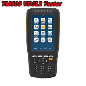 TM600 VDSL2 Tester (ADSL2+/VDSL2/OPM/ VFL/TDR), Toate-în-1 funcție Complet Versiunea all-in-o singură unitate