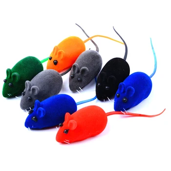 1buc False Scartaie Squeaker Sunet Jucărie de ros Rat Mouse-ul pentru animale de Companie Pisoi Pisică Câine Cățeluș Joc de Sondare Păpuși Cadou