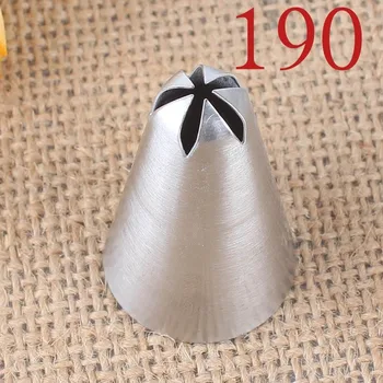 190# 304 din Oțel Inoxidabil 5-Dinte Cookie Decorare Gura de Copt Tort Instrument DIY Mediu
