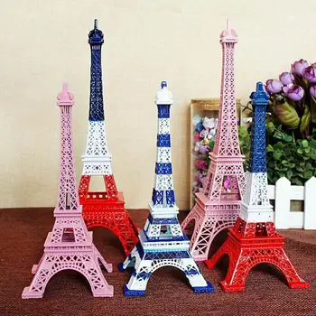 Vintage Paris Turnul Eiffel Sculptură Figurine In Miniatura Desktop Acasă Decor Cadou