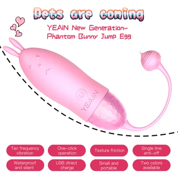 10 Moduri de Puternic Glont Vibrator punctul G Clitorial Stimulator Portabil Cu Vagin de Buzunar masaj bile kegel pentru Adulti Jucarii Sexuale