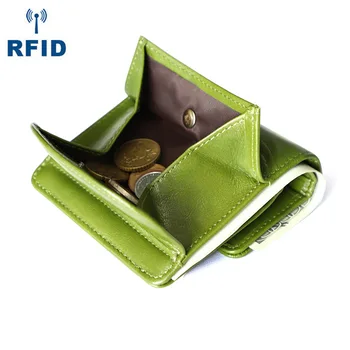 Nou Stil RFID coreeană de Moda din Piele Doamnelor Portofel Multi-Slot de card Multi-funcție de Monedă Pungă Mini Geanta Femei Portofel saci
