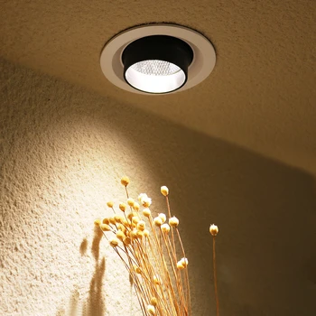ȘTIULETE de LED Lumina Plafon Lampa Reglabile de Fixare de Iluminat Încastrate Magazin Living