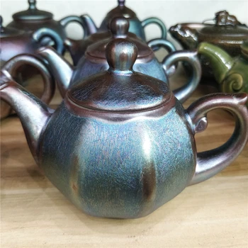 Orbire Culoare Jian Zhan Ceramica China Viață Decorative Accesorii De Birou Acasă Regale De Aprovizionare De Artă Populară Meserii Ceainic Om Cadouri