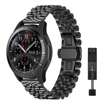 Trupa de Metal pentru Samsung Galaxy Watch 3 45mm Curea 22mm din Oțel Inoxidabil de Înlocuire Bratara Galaxy Watch 46mm/de Viteze S3 Brățară