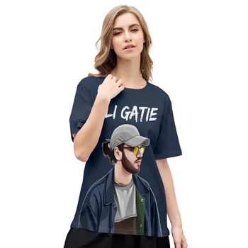 2021 New Sosire TOATE GATIE 3D tricou de Vara Hip hop 3D de Imprimare T tricoul personalității elevilor Respirabil Moda Haine Casual