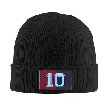 Fotbal Celebri Numărul 10 Capota Pălărie De Tricotat Pălării De Bărbați De Femei De Moda Unisex Legenda Fotbalului Cald Iarna Chelioși Căciuli Capace