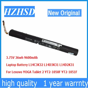 3.75 V 9600mAh Nou, Original, Baterie Laptop L14C3K31 L14d3k31 Pentru Lenovo Yoga Tablet 2 1051f 1050f Yt2-1051f Yt2-830 Yt2-1050