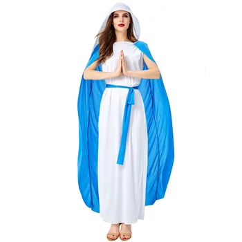 Paste Halloween pentru adulti femei de rol călugărițe preot rochie haine