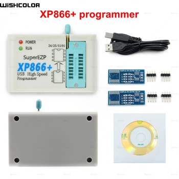 Wishcolor XP866+ USB de Mare Viteză Programator SPI FLASH Cip Programator Versiune Standard pentru 24 93 25 95 Serie