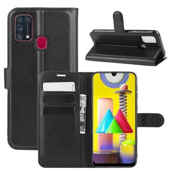 Pentru Samsung Galaxy M31 Caz Flip Case Pentru Samsung Galaxy M31 De Înaltă Calitate Din Piele Capacul Suportului Cu Suport Card