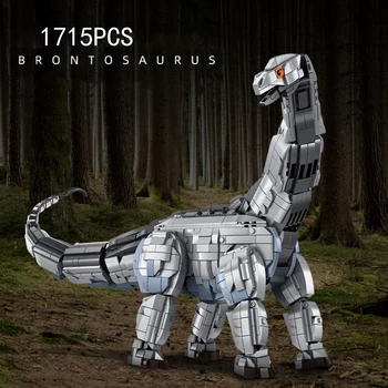 Clasic Creativ dinozauri Jurasice moc bloc Brontozaur model cărămizi de învățământ colectare jucării pentru băieți cadou