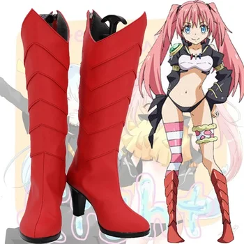 Anime Acel Moment am Reîncarnat ca un Noroi Cosplay Pantofi Tensei Shitara Noroi Datta Ken Milim Nava Cizme Pantofi