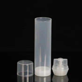 80ML plastic transparent airless sticla transparente cu pompa capac transparent sau alb sticla cu alb pompa capac transparent