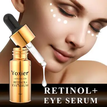 Yoxier Retinol Eye Serum Anti-Imbatranire Crema De Ochi Pentru Fermitate Ochi De Ridicare Saci De Riduri, Hidratare, Anti-Umflatura A Elimina Cercurile Intunecate