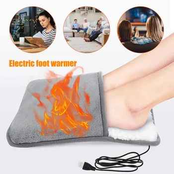 Multifunctional Picioarele Încălzite Coperta Moale Caldă Electric Papuci Confortabile de Iarnă Mână-Picior mai Cald Moda pentru Biroul de Acasă
