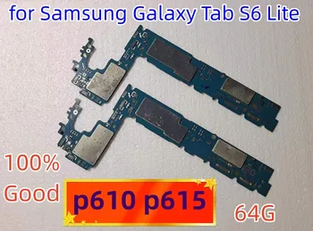 64GB Original Placa de baza pentru Samsung Galaxy Tab S6 Lite P610 P615 100% de Lucru Complet Logica Bord Deblocat Placa de baza Full Chips-uri