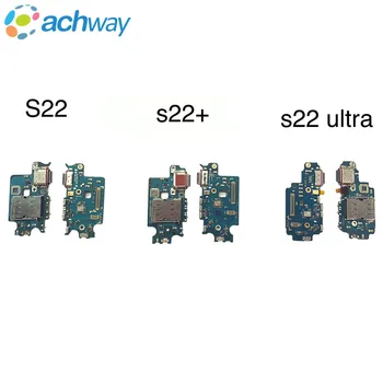 Nou Pentru Samsung S22 Portul USB de Încărcare Cablu Flex S22 Plus Conecta Placa de Înlocuire Port Încărcătorul de Bord pentru samsung s22 ultra