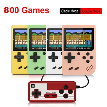 800 IN 1 Retro Joc Video Consola de jocuri Portabile Portabile de Buzunar, Consola de jocuri Mini Player Portabil pentru Copii Cadouri