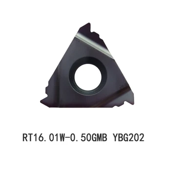 10buc RT16.01W-0.50 GMB YBG202 ZCC Fir Placă Subțire de Tip Carbură de Filetare introduce Grosimea 3.52 mm Standard ISO Sfaturi