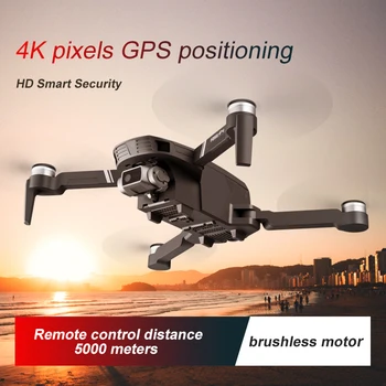 GPS Drona 4k 2KM Gps Profissional fără Perii MINI-Drone Cu Camera Hd Selfie cu Rază Lungă de Viață a Bateriei Rc Quadcopter VS SG906