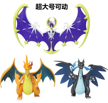 Takara Tomy Pokemon Figura de Acțiune Super-Mare, Soare și Lună Charizard XY Black Kyurem Mobile Rare Limitat Model de Jucărie
