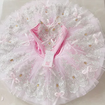 2022 Roz Profesionale Balet Tutu Adulti Copil Rochie Balerina Copii Copilul Haine De Fata Swan Etapă Poarte Costume Pentru Femei