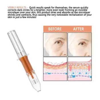 Anti-Îmbătrânire cu Extract Natural Eye Serum de Lungă Durată Umflatura Ridurilor Crema Unisex