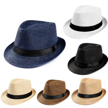Palarie de soare Unisex bărbați și femei de moda de agrement, plajă, soare, pălărie de soare, pălărie de paie pălărie de cowboy pălărie moale panama pentru bărbați