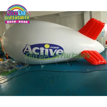 Adverizing Gonflabile Aeronava în aer liber Heliu Publicitare Gonflabile Dirijabil pentru Evenimente PVC gonflabile blimp