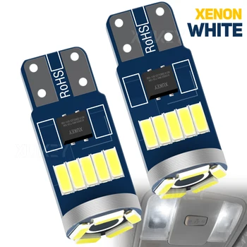 2 Becuri cu LED-uri Pană W5W T10 Galben cu LED-uri Albe de Înlocuire Pentru Fata Cupola Cabinei de Lectură Harta Lumină Pentru Hyundai CRETA 19-22