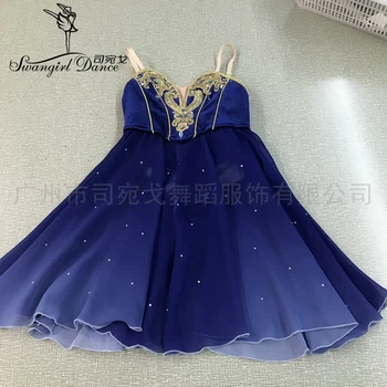 Albastru regal Talismanul Variație Rochie de Balet Costum Fete Profesionala a adultilor Rochie de Balet YAGP Cometition BT2015
