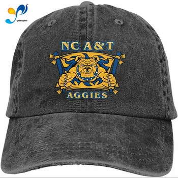 Nc Carolina De Nord, O&T Universitatea De Stat Aggies Unisex Vintage Jeans Șapcă De Baseball Reglabil Denim Sapca Trucker Hat