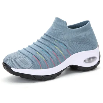 Pantofi pentru femei Pernă de Aer Adidași pentru Mersul pe jos, Sport, Moda Casual, Respirabil Platforma Încălțăminte Confortabile Pantofi de Înaltă Calitate