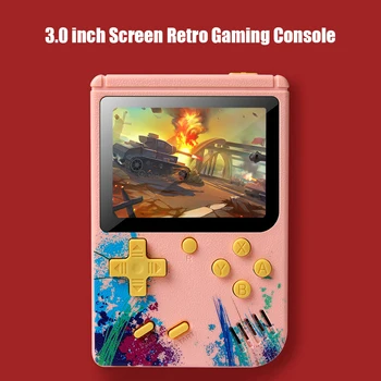 500 În 1 MINI-Jocuri de Joc Portabile G5S 3.0 inch Ecran Color Retro Jocuri Video Consola cu Controller copii Copilărie Cadouri