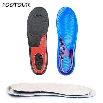 FOOTOUR Silicon Gel Branțuri pentru Pantofi Bărbați Femei Branț Ortopedice Suport Arc Absorbție de Șoc Insertii Picior Pad Plantillas