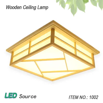 Piața modernă montat pe o Suprafață din Lemn de STEJAR PVC lamparas de techo casa din lemn led lampă de plafon de prindere pentru camera de zi dormitor