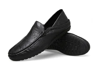 2016Hot Vânzare Primavara Toamna Moda Barbati Mens Pantofi Balerini Casual piele de Căprioară Pantofi Confortabil Respirabil Apartamente de Conducere Mocasini 39-44