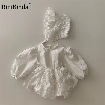 RiniKinda 2022 Haine pentru Copii Romper pentru nou-Născuți Body Copii Îmbrăcăminte pentru Fete Body Salopete Fete Copii Costum