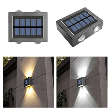 Solare LED Lumini de Perete 5W Impermeabil în aer liber de Securitate de Iluminat cu LED Pentru Gradina Curte Gard Decor de Lămpi Cu 3 Ani Garanție