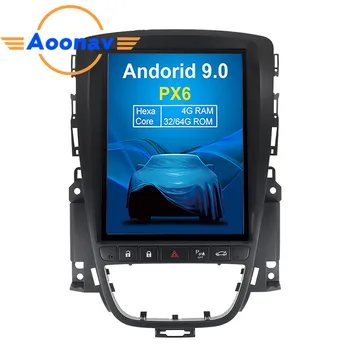 AOONAV masina radio, DVD player ecran vertical pentru autoturism Opel Astra J 2009-2015 mașină de navigare GPS multimedia player
