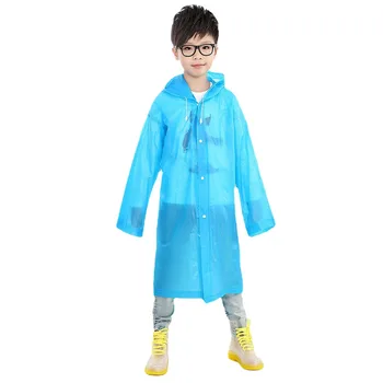 Haina de ploaie Copii Portabil EVA Ploaie Costum Reutilizabile Capa De Chuva Infantil Poncho cu Glugă Impermeabilă Impermeables Para La Iluvia