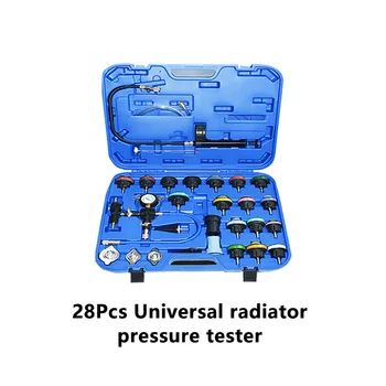 28Pcs Universal Radiator Tester de Presiune de Vacuum Tip de Sistem de Răcire Test Detector Set Testeur Refroidissement metru de Presiune