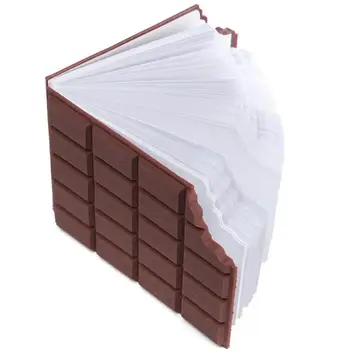 1 PC Mai Convenabil Papetărie Notebook Ciocolata Memo Pad DIY Acoperi Notepad Student Rechizite